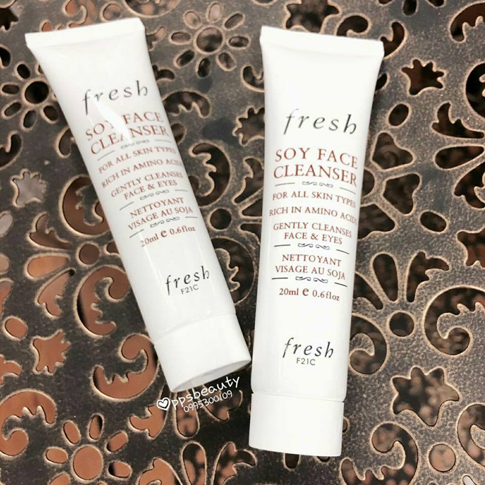 Gel rửa mặt mầm đậu nành cho da nhạy cảm Soy Face Cleanser