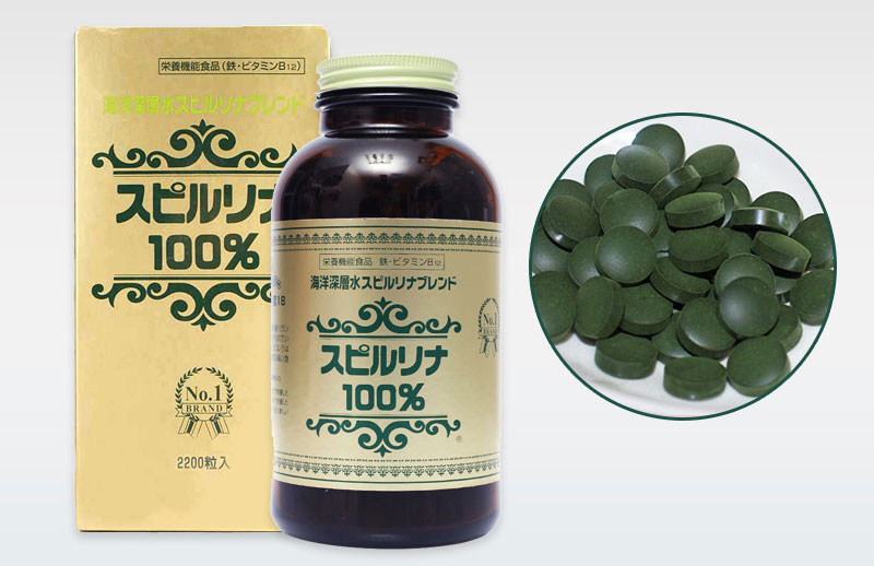 Tảo xoắn Spirulina Nhật Bản