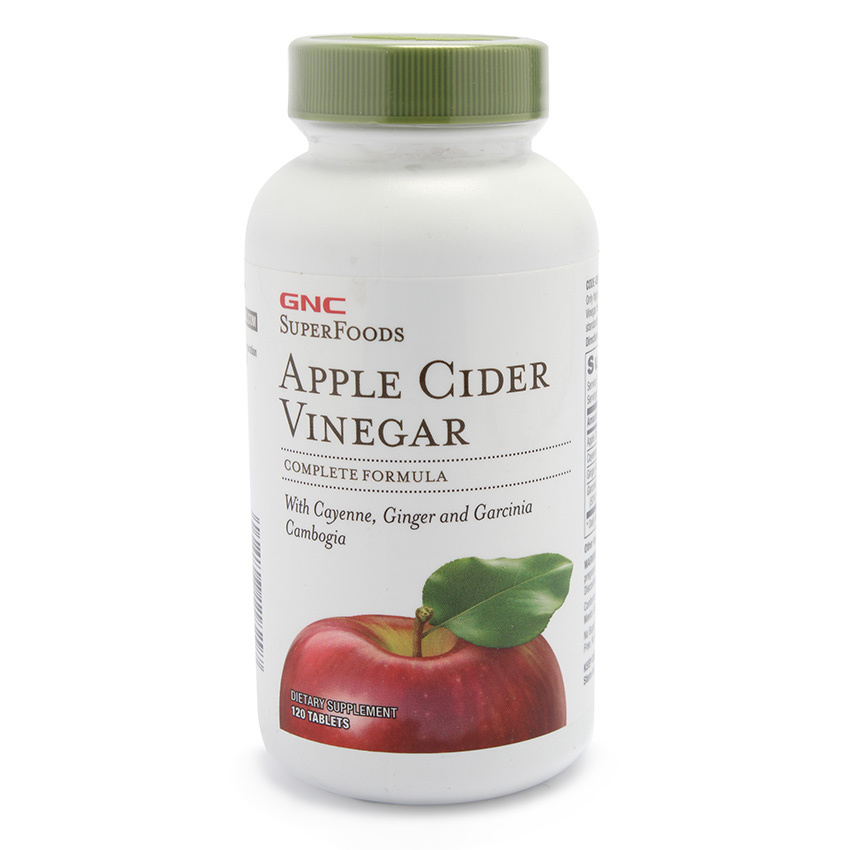 Viên uống hỗ trợ giảm cân GNC APPLE CIDER VINEGAR 